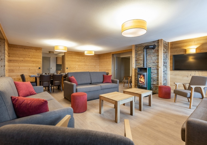 8 Pièces 14/16 personnes - Résidence Les Balcons de Belle Plagne & Spa 4* - Plagne - Belle Plagne