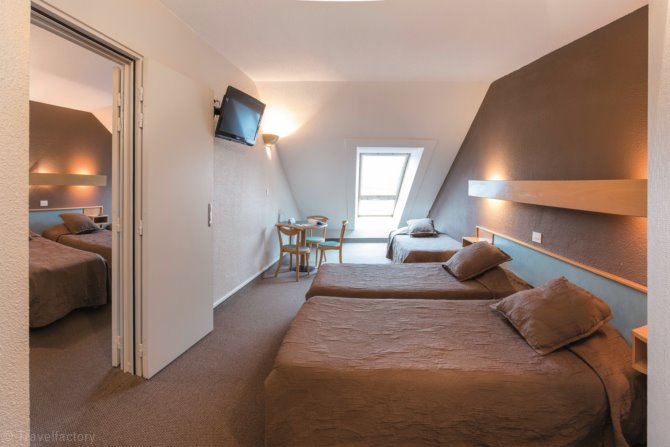 Chambre 3 personnes - Hôtel Club Horizon du Lac 3* - Chorges
