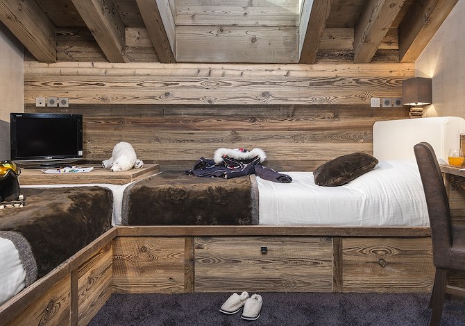 Suite Authentik 7 Personnes - Petit déjeuner - Hôtel Le Kaila 5* - Méribel Centre 1600 