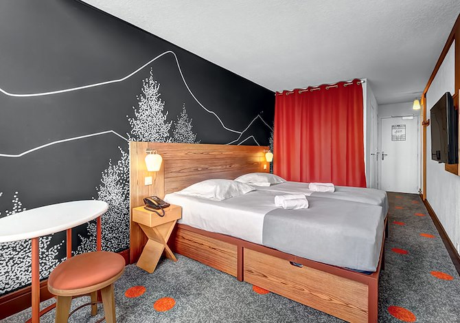 Chambre 3 adultes Demi Pension - Belambra Clubs Avoriaz - Les Cimes du Soleil - Tout Compris - Avoriaz