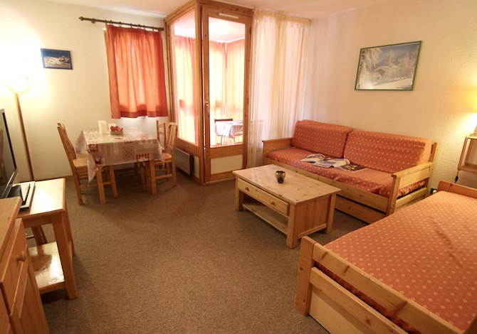 2 Pièces 4 personnes Eskival 101 - Skissim Classic - Résidence Eskival - Val Thorens