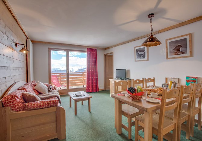 4 Pièces 8 personnes - travelski home premium - Résidence Le Sun Valley 4* - Plagne Soleil