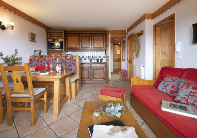 3 pièces 6 personnes . - Pierre & Vacances Résidence Premium Le Roselend 4*. - Les Arcs 1800