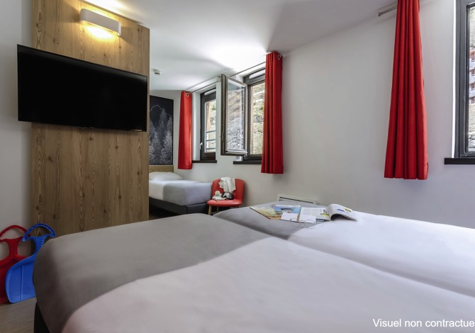 Chambre 2 adultes et 1 enfant Premium PC - Belambra Clubs Avoriaz - Les Cimes du Soleil - Tout Compris - Avoriaz