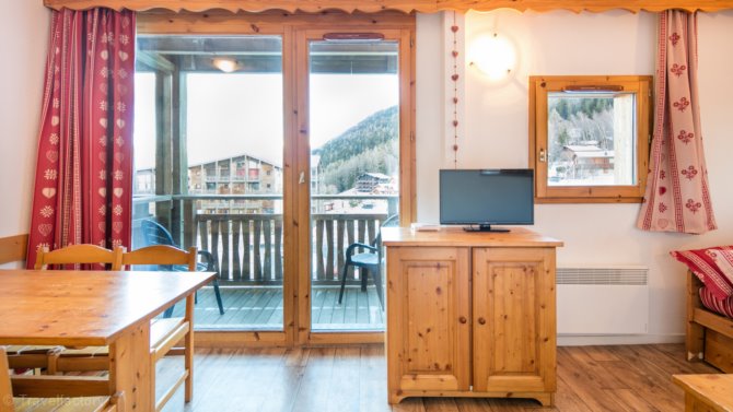 2 Pièces 2/4 personnes - Résidence Vacanceole Les Chalets & Balcons de la Vanoise - La Norma