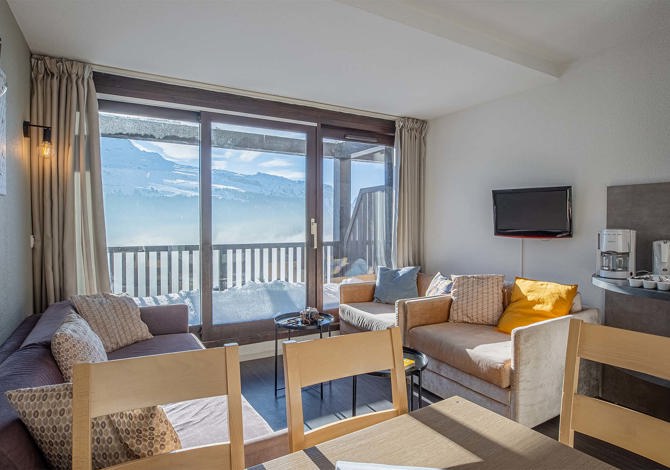 3 Pièces duplex 6 personnes - Résidence Madame Vacances Les Terrasses de Veret 3* - Flaine Forêt 1700