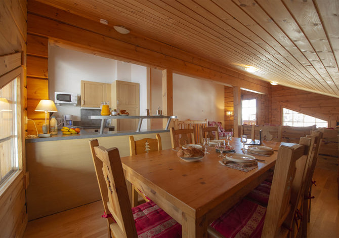 Chalet 4 pièces 10 personnes - Les Chalets de Crête Côte Village - Plagne 1800