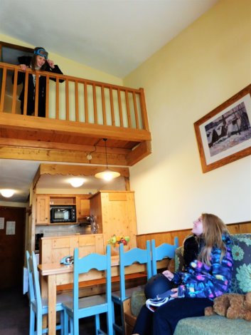 4 Pièces 6/8 Personnes Classique avec mezzanine - Résidence Le Cheval Blanc 3* - Val Thorens