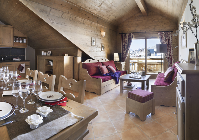4 Pièces 8 Personnes avec cabine - Résidence CGH & SPA - Résidence Le Chalet des Dolines 4* - Montgenèvre