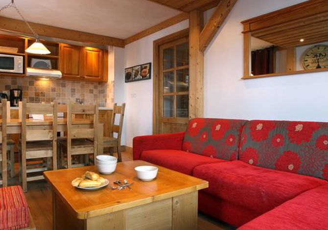 4 Pièces 6/8 Personnes en duplex - Résidence La Cime des Arcs 4* - Les Arcs 2000