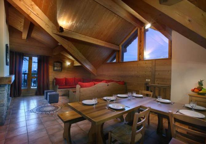 6 Pièces 10/12 Personnes - Résidence Les Arolles 4* - Les Arcs 2000