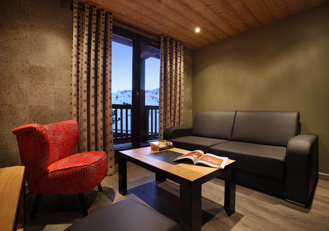4 Pièces 6/8 Personnes - Résidence Les Arolles 4* - Les Arcs 2000