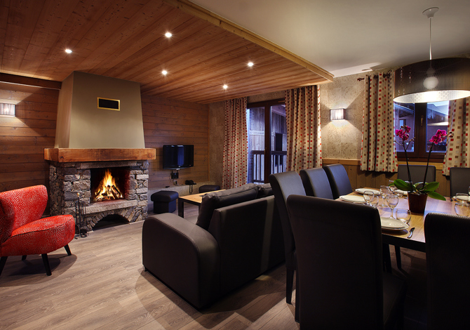 7 Pièces 12 Personnes Confort - Résidence Les Arolles 4* - Les Arcs 2000