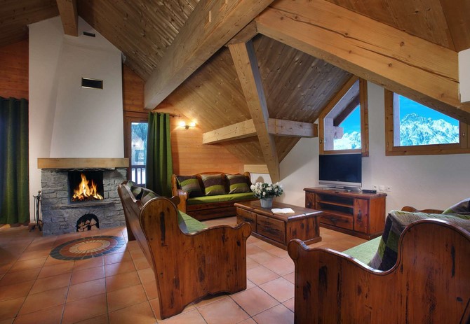 7 Pièces 12 Personnes - Résidence Chalet des Neiges 4* - Oz en Oisans