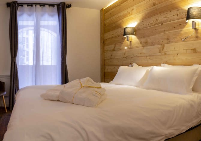 Chambre Classique 2/3 Personnes Petit déjeuner - Hôtel Snow Chill 4* - Risoul 