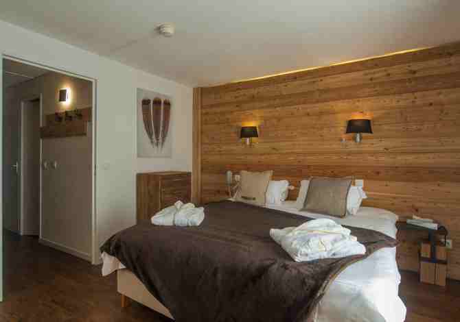 Chambre Supérieure 2/3 Personnes Petit déjeuner - Hôtel Snow Chill 4* - Risoul 