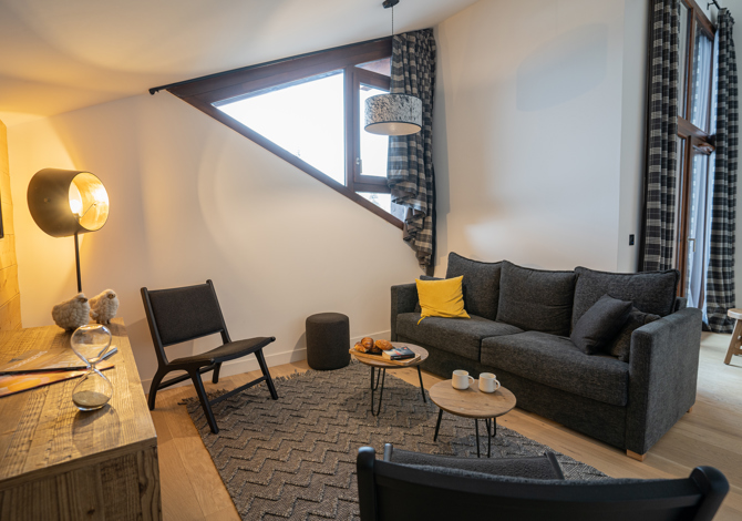 5 Pièces 10 Personnes - Résidence Terresens Les Roches Blanches - Combloux