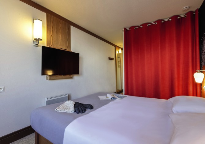 Classique Chambre 2 personnes pour 1 adulte en Pension complète - Belambra Clubs Avoriaz - Les Cimes du Soleil - Tout Compris - Avoriaz