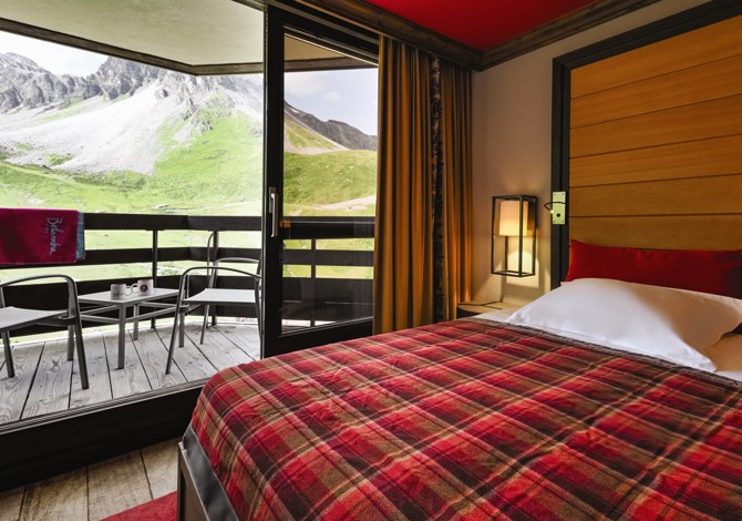 Premium Chambre 2 personnes Vue montagne pour 2 adultes en All inclusive - Belambra Clubs Tignes - Val Claret - Tignes Val Claret