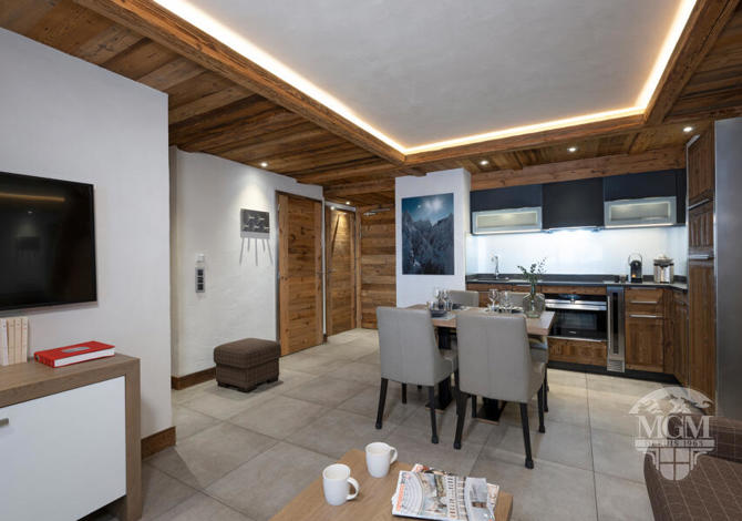 2 Pièces 4 Personnes Vue Jardin - MGM Hôtels & Résidences – Résidence Le Cristal de Jade - Chamonix Sud