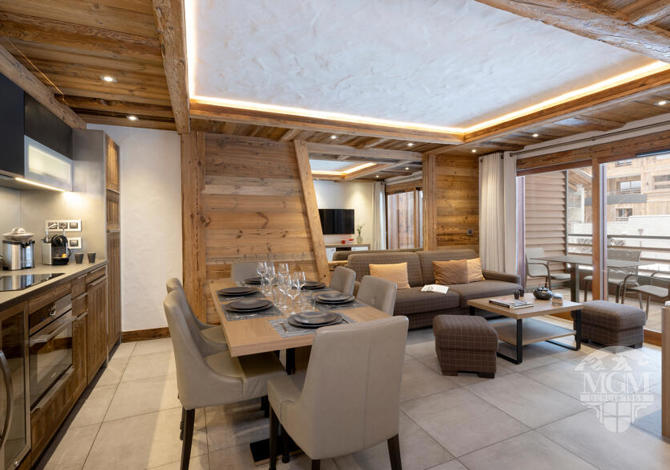 3 Pièces 6 Personnes Vue jardin - MGM Hôtels & Résidences – Résidence Le Cristal de Jade - Chamonix Sud