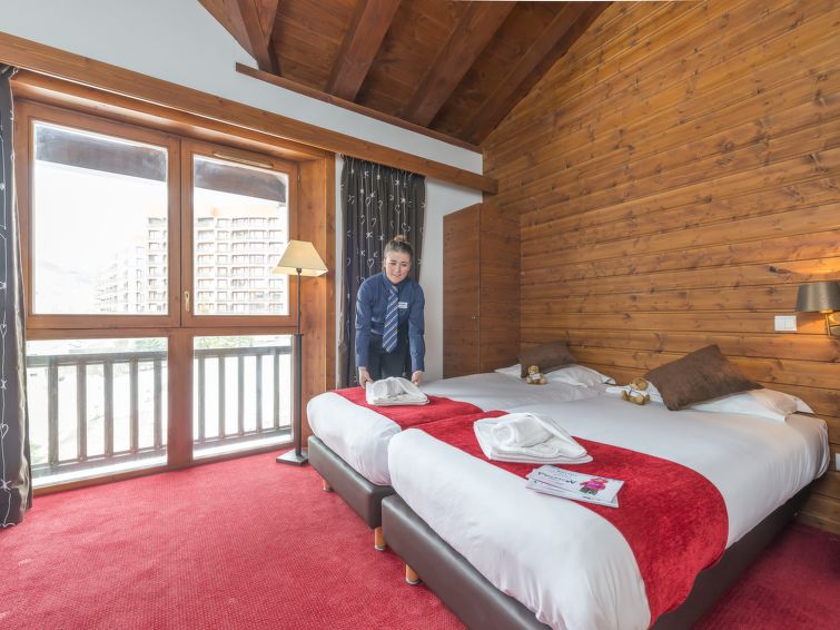residence 3 personnes Confort - Appartement Chambre d'hôtel - pas de cuisine - Val d’Isère Centre