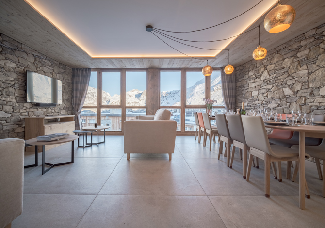 6 Pièces 10/11 Personnes avec mezzanine - Résidence Yéti - Tignes 2100 Le Lac