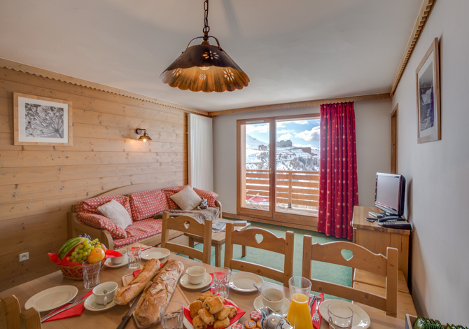 3 Pièces 6 personnes . - travelski home premium - Résidence Le Sun Valley 4* - Plagne Soleil