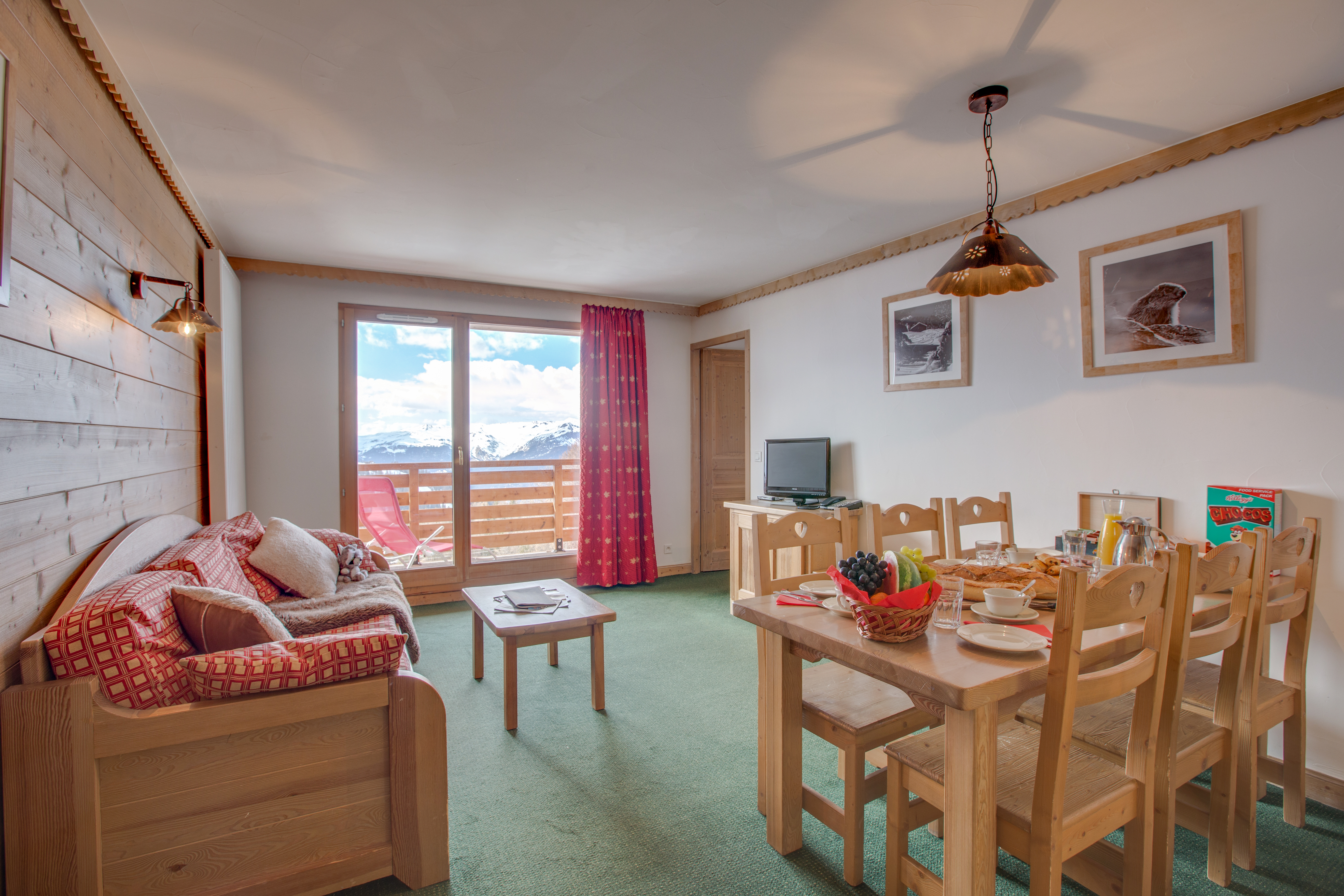 4 Pièces 8 personnes . - travelski home premium - Résidence Le Sun Valley 4* - Plagne Soleil