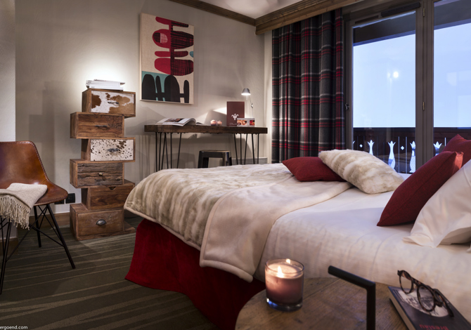 Chambre Privilège Vue Montagne 2 Adultes en demi pension - Hôtel Village Montana 4* - Tignes 2100 Le Lac