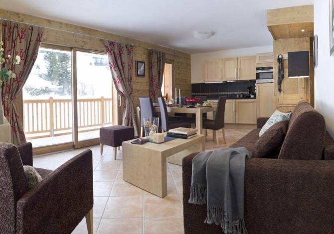 2 Pièces 2/4 personnes - Résidence CGH & SPA - Les Chalets de Flambeau 4* - Val Cenis Les Champs
