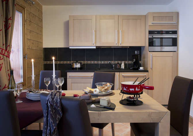 3 Pièces 4/6 personnes - Résidence CGH & SPA - Les Chalets de Flambeau 4* - Val Cenis Les Champs