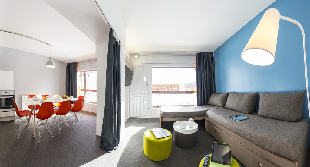 3 pièces 8 personnes Confort - travelski home choice - Appartements AIGUILLE ROUGE - Les Arcs 2000
