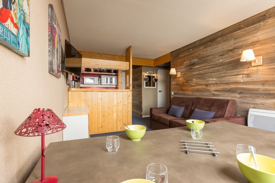 2 pièces 5 personnes - travelski home choice - Appartements TOURNAVELLES 1 - Les Arcs 1800