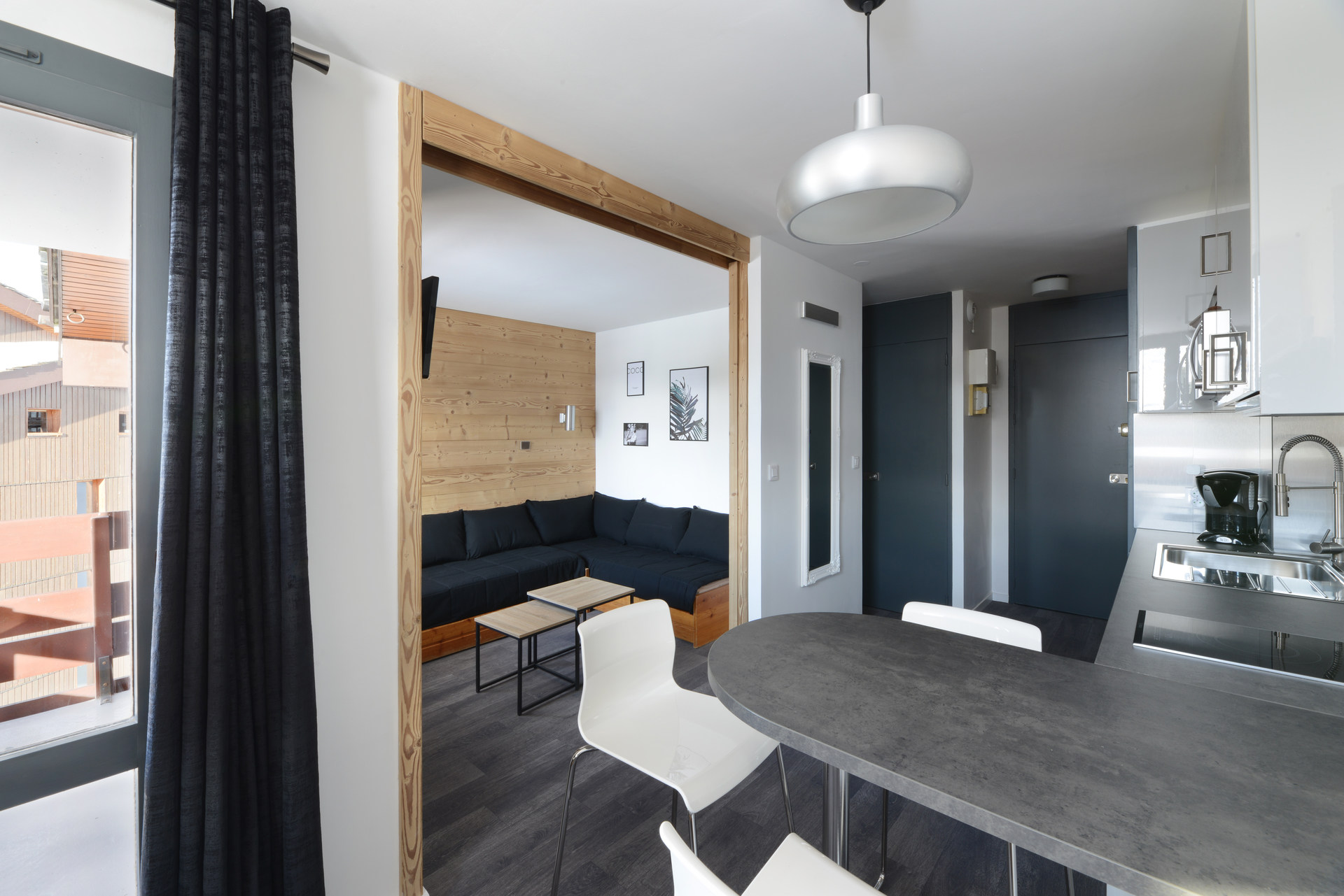 Studio 4 personnes Confort - travelski home choice - Appartements AIGUE-MARINE - Plagne - Belle Plagne