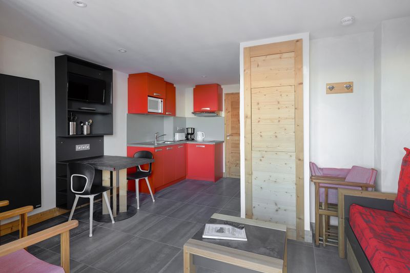 Studio 2 personnes - travelski home choice - Appartements BACKGAMMON - Plagne - Les Coches