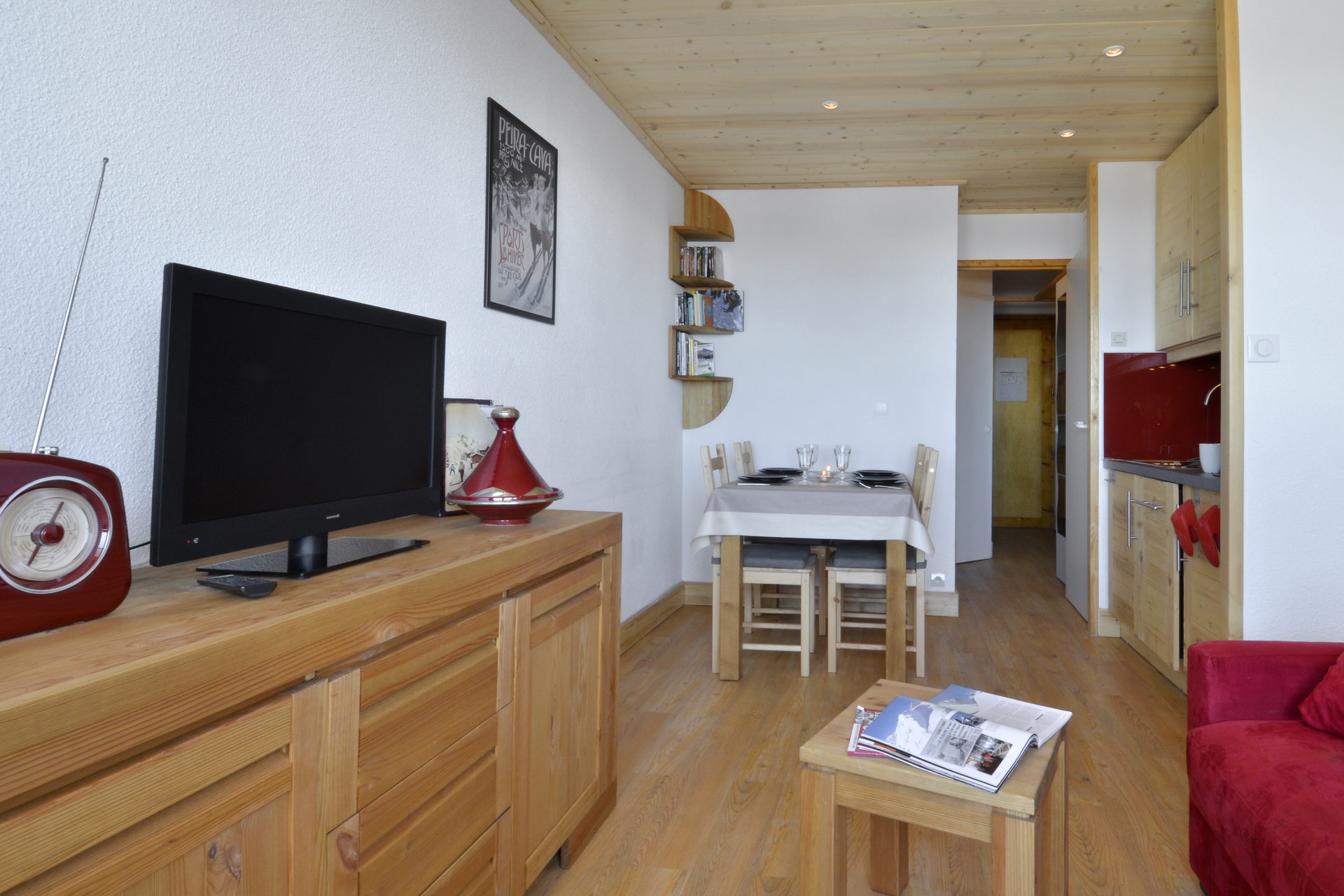 Studio 4 personnes Confort - travelski home choice - Appartements LICORNE - Plagne - Belle Plagne