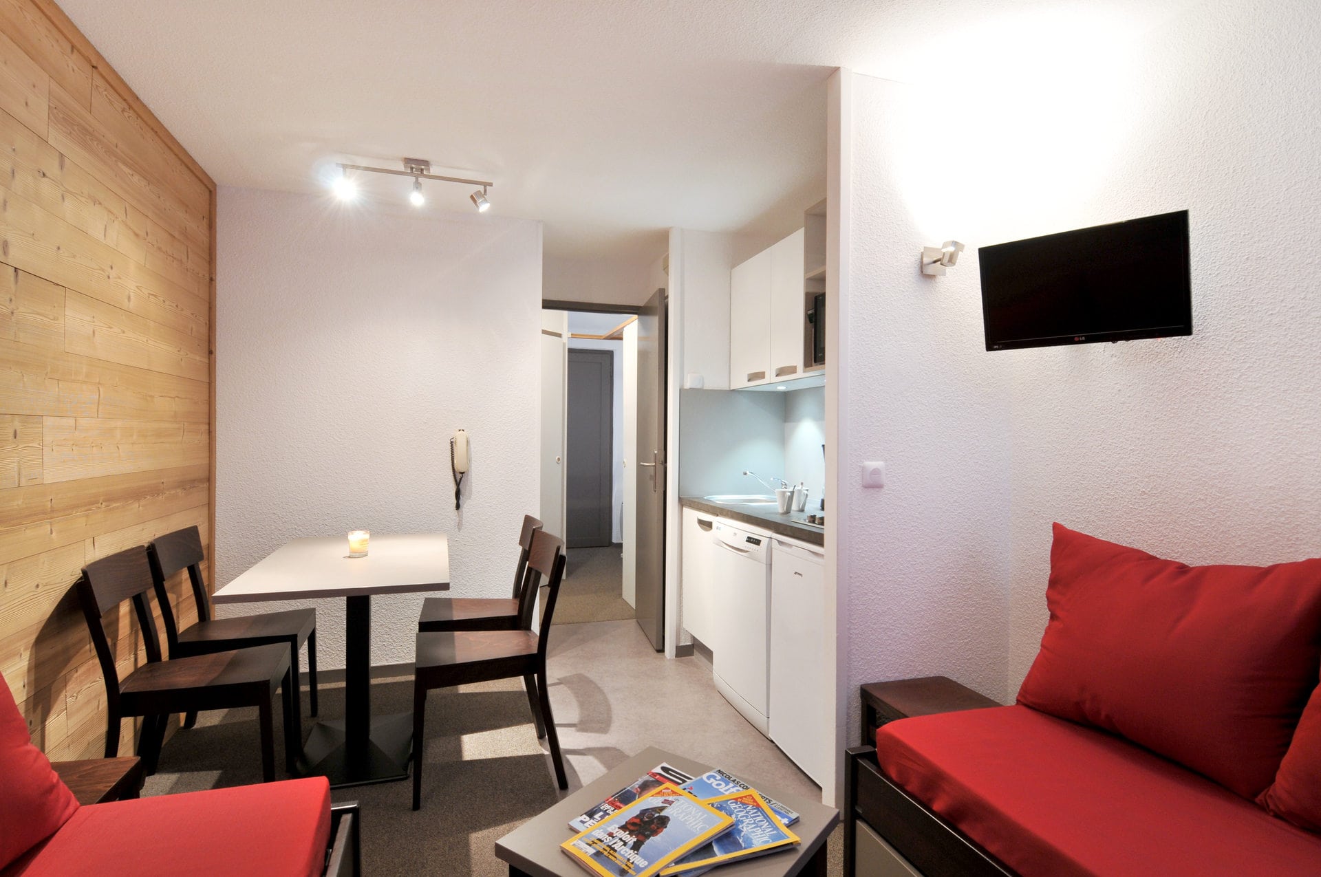 Studio 4 personnes Confort - travelski home choice - Appartements PEGASE - Plagne - Belle Plagne