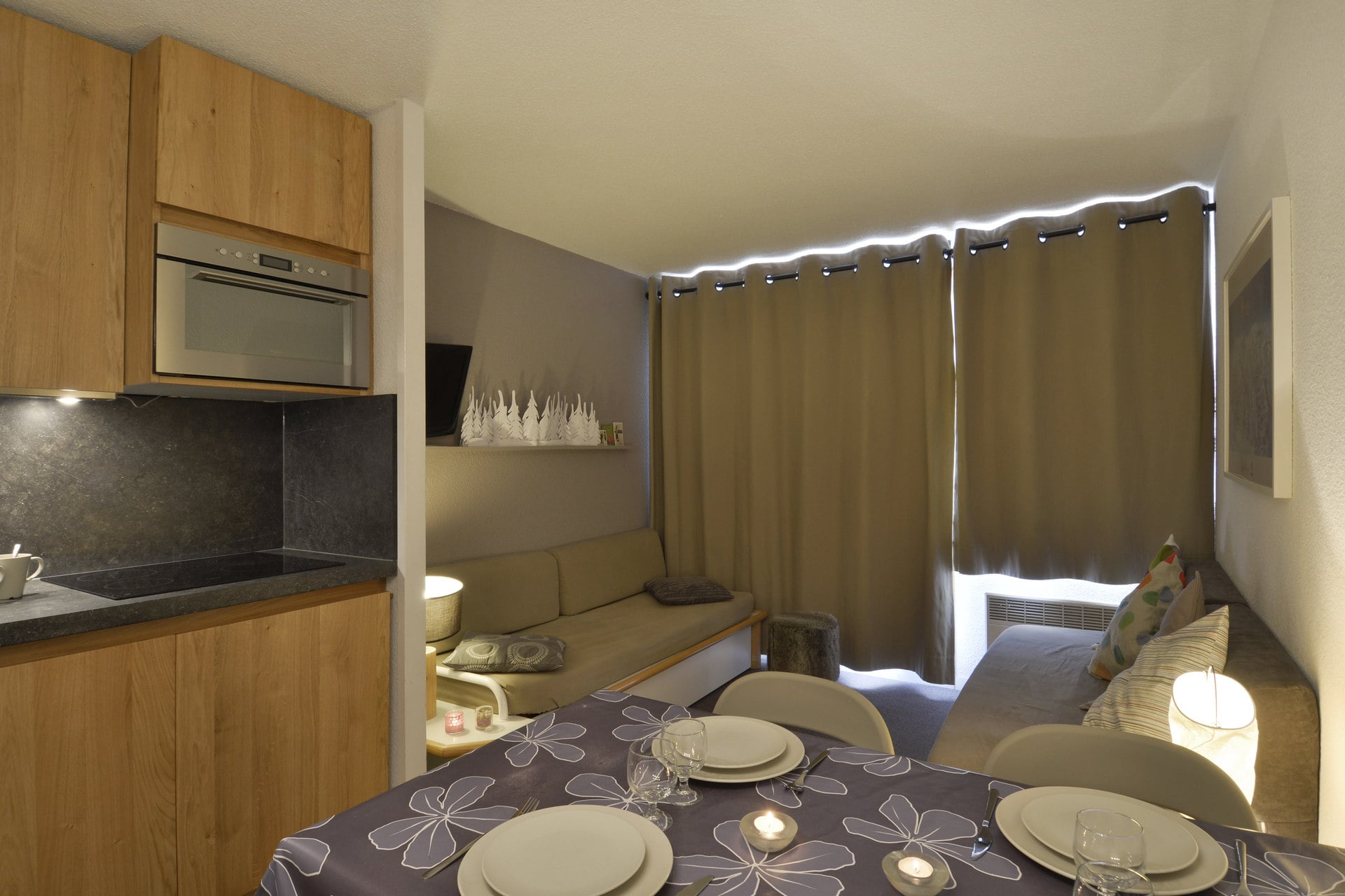 2 pièces 5 personnes Confort - travelski home choice - Appartements THEMIS - Plagne - Belle Plagne