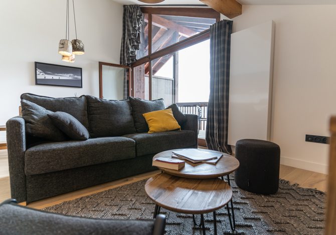 3 Pièces 6 Personnes - Résidence Terresens Les Roches Blanches - Combloux