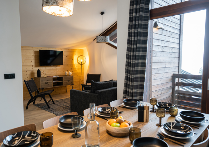 4 Pièces 10 Personnes Premium avec cabine - Résidence Terresens Les Roches Blanches - Combloux