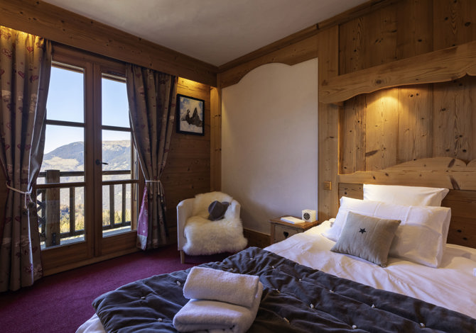 Chambre 2 Personnes avec 2 lits simples - Hôtel Lagrange Vacances Les Cascades 3* - Courchevel 1650
