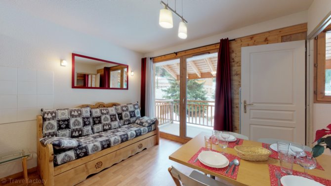 Studio 4 personnes - Résidence Les Chalets de Florence 3* - Valfréjus