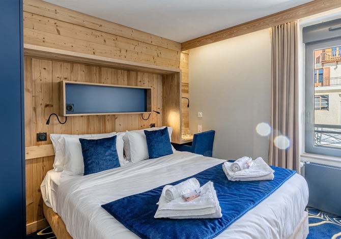 Chambre Standard (pour 2 adulte) avec petit-déjeuner - Hôtel Madame Vacances Les Cimes 3* - Vaujany