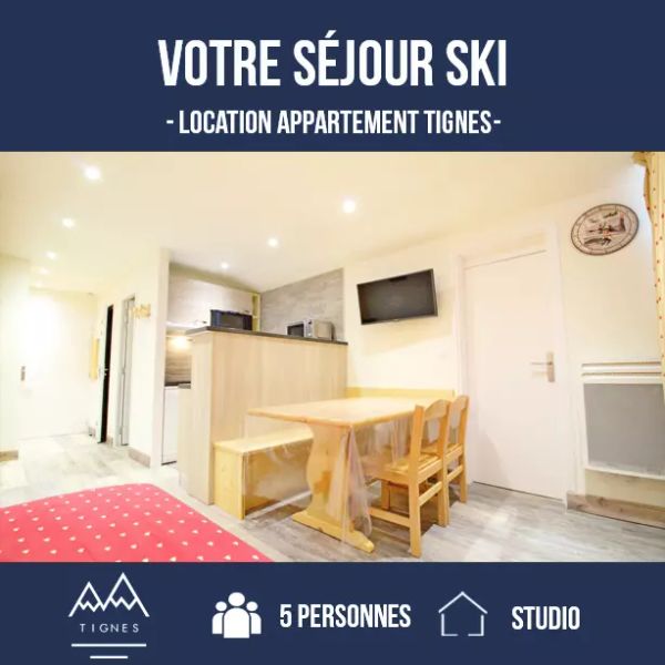 Situation privilègiée appartement proche piste - Le Hameau De Borsat - Tignes Val Claret