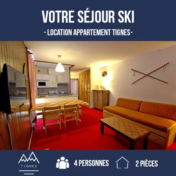 Au centre de la station appartement pour 4 pers. - Le Prariond - Tignes Val Claret
