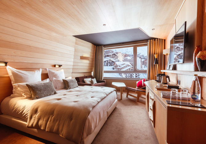 Chambre Club avec demi-pension - Hôtel Altapura 5* - Val Thorens