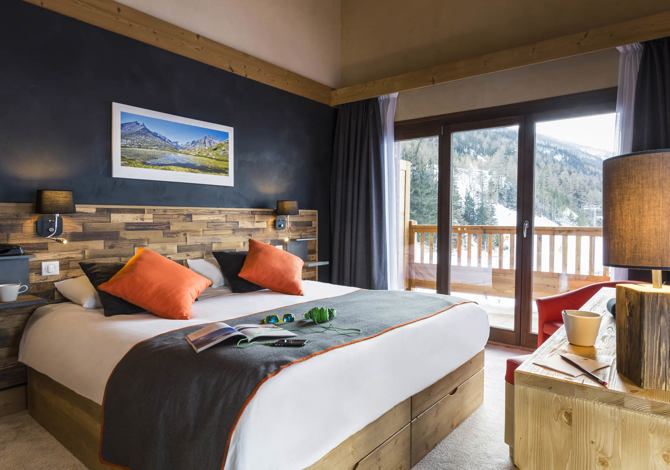 Chambre Classique 2 Personnes avec petit-déjeuner - Saint Charles Hôtel & Spa 4* - Val Cenis Lanslebourg