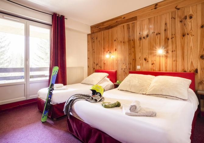 Chambre 3 personnes - Hôtel Club MMV L'Alpazur - Serre Chevalier 1500 - Monêtier Les Bains