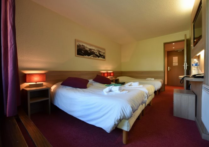 Chambre 3 personnes - Hôtel Club MMV Saint Gervais Monte Bianco 3* - Saint Gervais Mont-Blanc